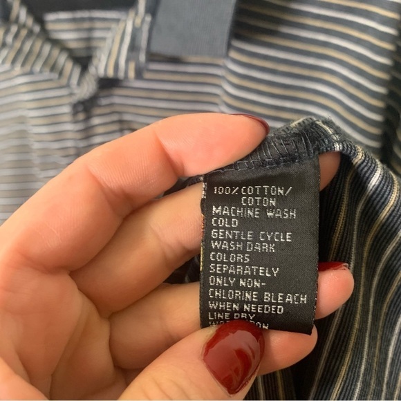 Men's Greg Norman Striped Golf Polo Size XXL - Picture 6 of 8